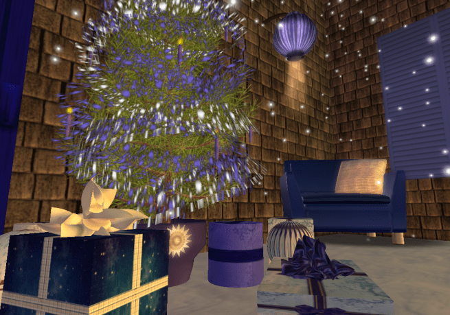 Christmas Tree_009 Blue Christmas Trees Secondlife, Christmas Trees In Any Colour Secondlife