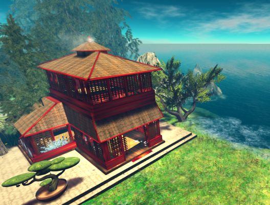 Red Asian Windlight 3