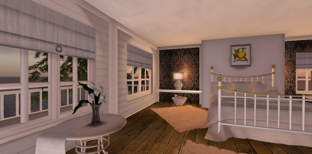 Second Life Cuddle Bed & Prefabs