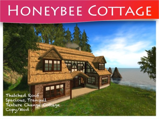 Honeybee Cottage Ven River Best Quality Prefabs, Houses & Cottages In Second Life