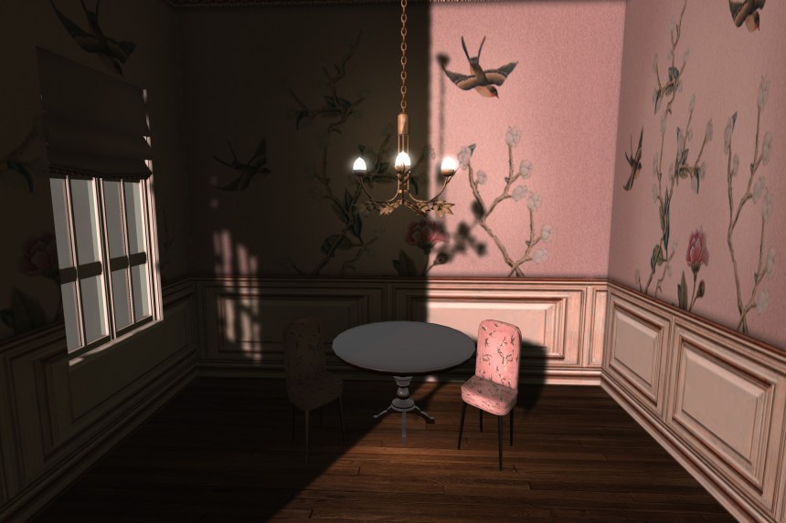 leaf chandelier gold_068