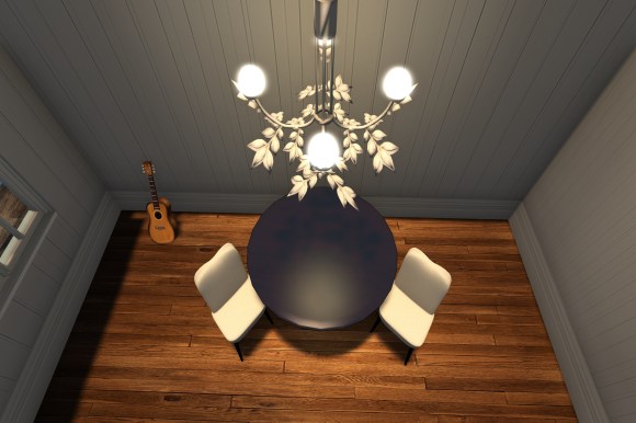 leaf chandelier gold_079
