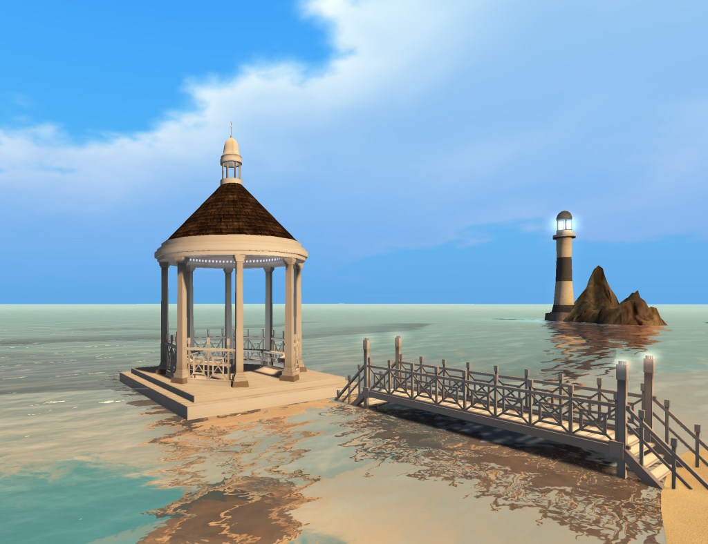 NEW IVORY Bandstand + Seating & Lighting Just Added!