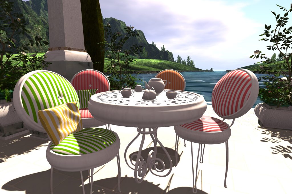 Italia Vintage Bistro Chair & Table